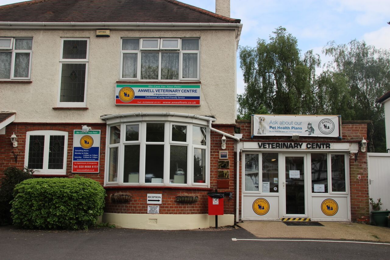 The Croydonvets branch of Anwell Vets.